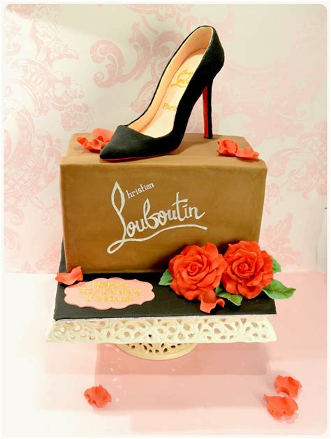 christian louboutin cake